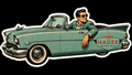 HAUZE Celestial Salesman Sticker