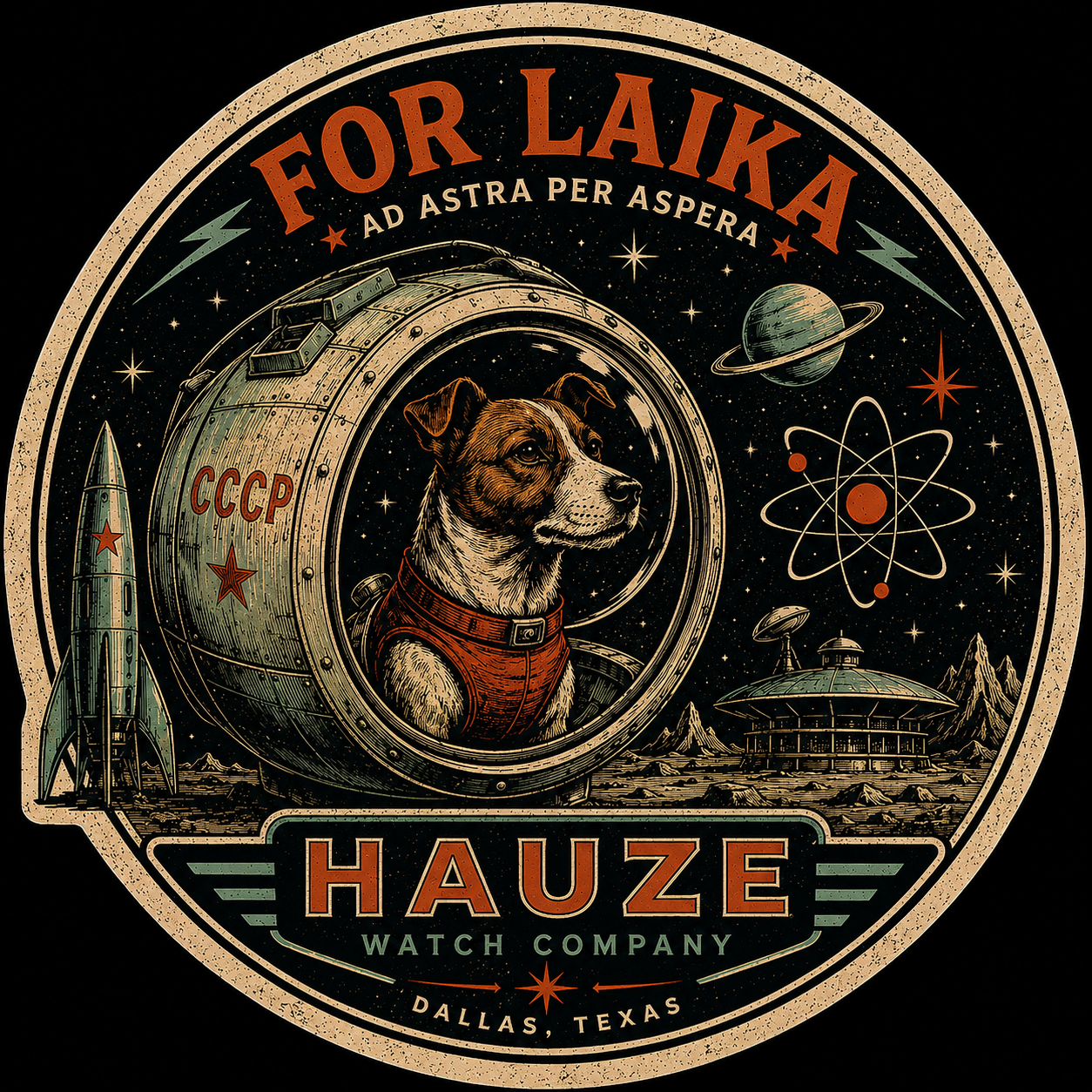 HAUZE Laika Sticker