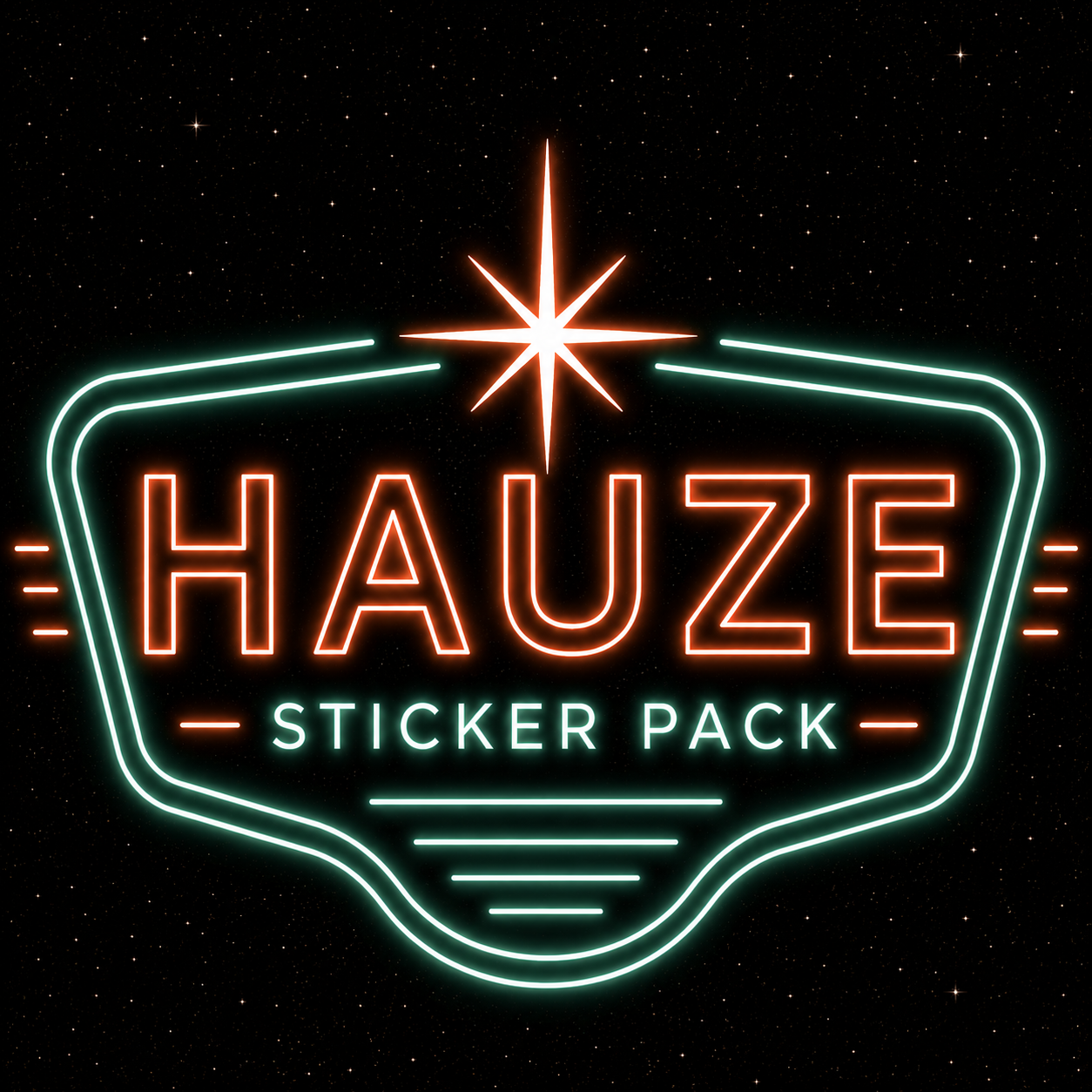 HAUZE 3 Sticker Pack