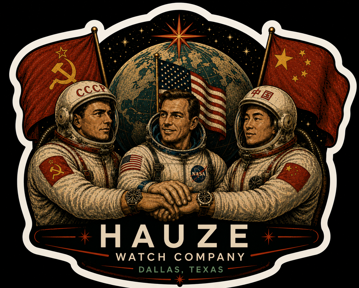 HAUZE International Unity Sticker