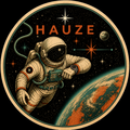 HAUZE Astronaut Sticker